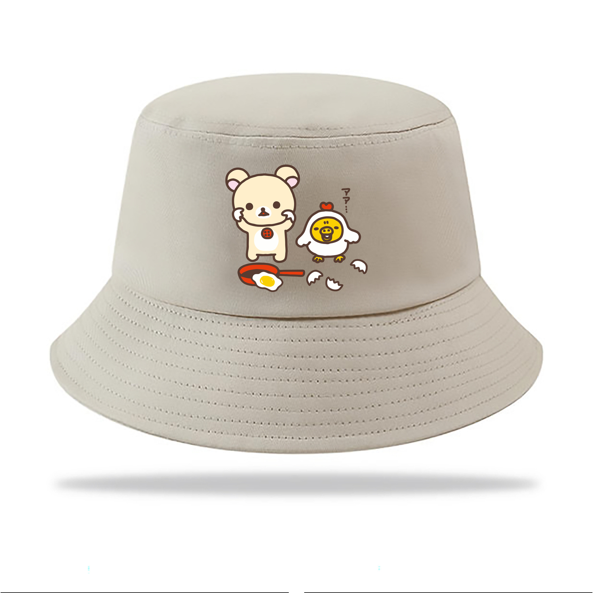 （画像用） リラックマ リラックマ キイロイトリ Rilakkuma Korilakkuma Kiiroitori アウトドア日除けバケットハット